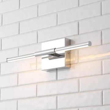 Makena Modern Minimalist Dimmable Integrated LED Metal Wall Sconce